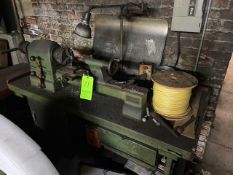 Hardinge Manufacturing Co. Elgin Bench Top Lathe, with Shop Table (LOCATED IN PITTSBURGH, PA)