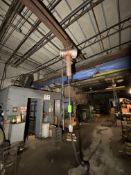 CM 2-Ton Electric Hoist, with Cross Beam (LOCATED IN PITTSBURGH, PA)