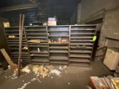 (8) Aluminum Parts Shelves (LOCATED IN PITTSBURGH, PA)