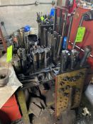 Lot of Assorting Honing Machine Tooling, Assorted Styles & Sizes, Includes Shop Table (LOCATED IN