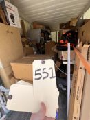 CONTENTS OF SHIPPING /. STORAGE CONTAINER