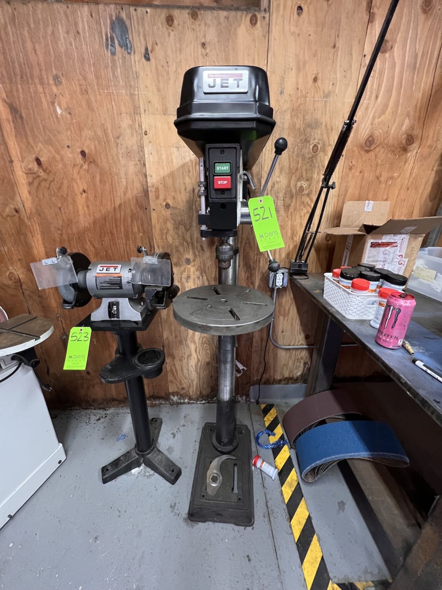 JET DRILL PRESS, MODEL JDP-17MF, S/N 18041459