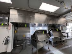 CAPTIVEAIRE EXHAUST HOOD, INCLUDES ANSULFIRE SUPPRESSION SYSTEM