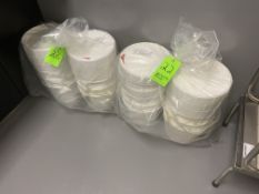 (2) Bags of Lab Buckets, Aprox. (12) Buckets with (12) Lids (LOCATED IN PLAINSBORO, N.J.)