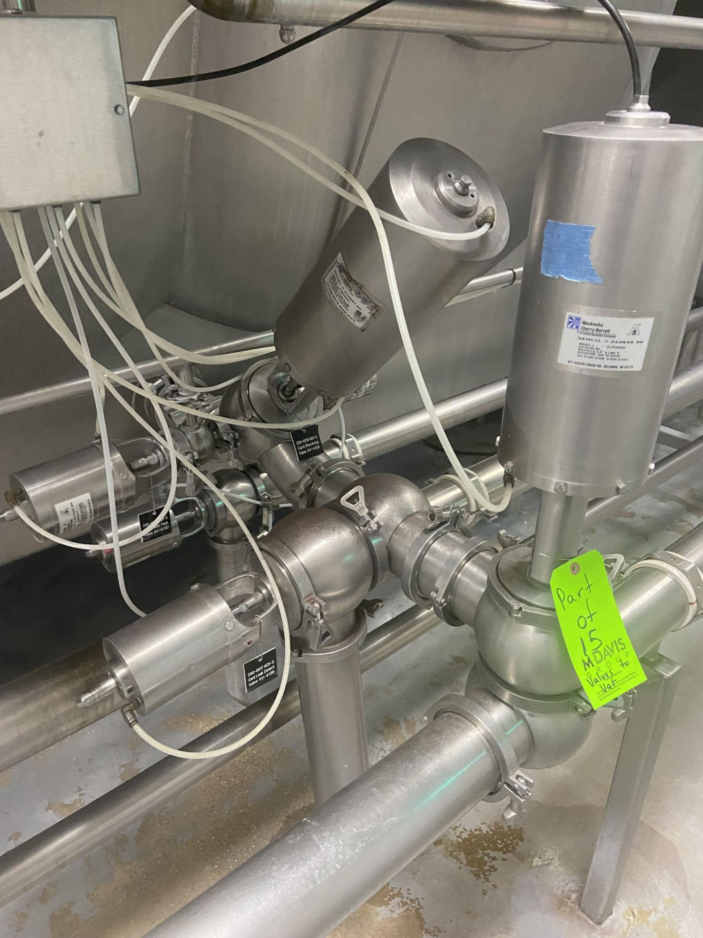 Scherping Systems S/S Horizontal Jacketed Cheese Vat, M/N HCV-40, S/N 9901370021, Max. Allowable - Image 6 of 23