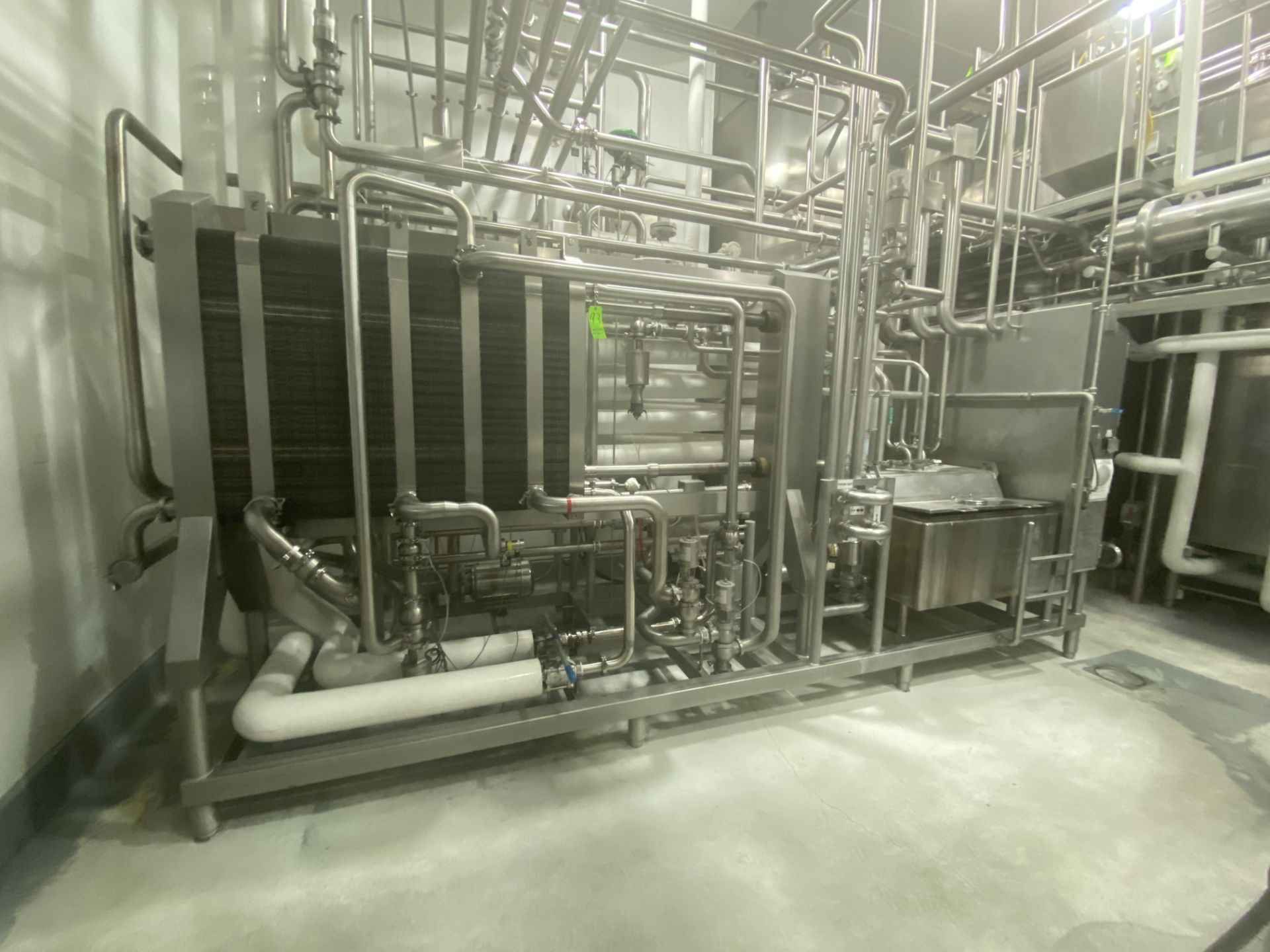 Whey 50,000 lbs./Hr. Pasteurization Skid, with 2012 AGC 5-Section Plate Heat Exchanger, M/N - Image 2 of 15