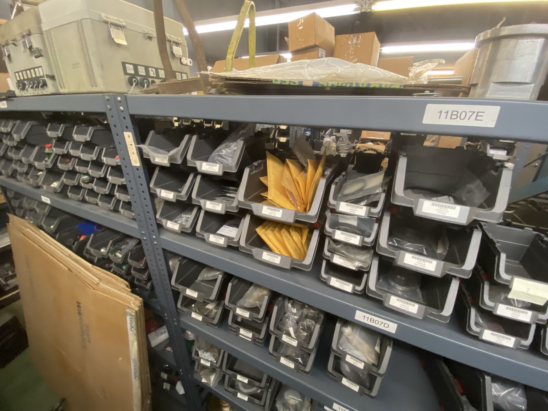 Shelf of Separator Parts, Includes Gaskets, Ball Bearings, Sprockets, Buffer Screws, Lock Washers, & - Image 8 of 10