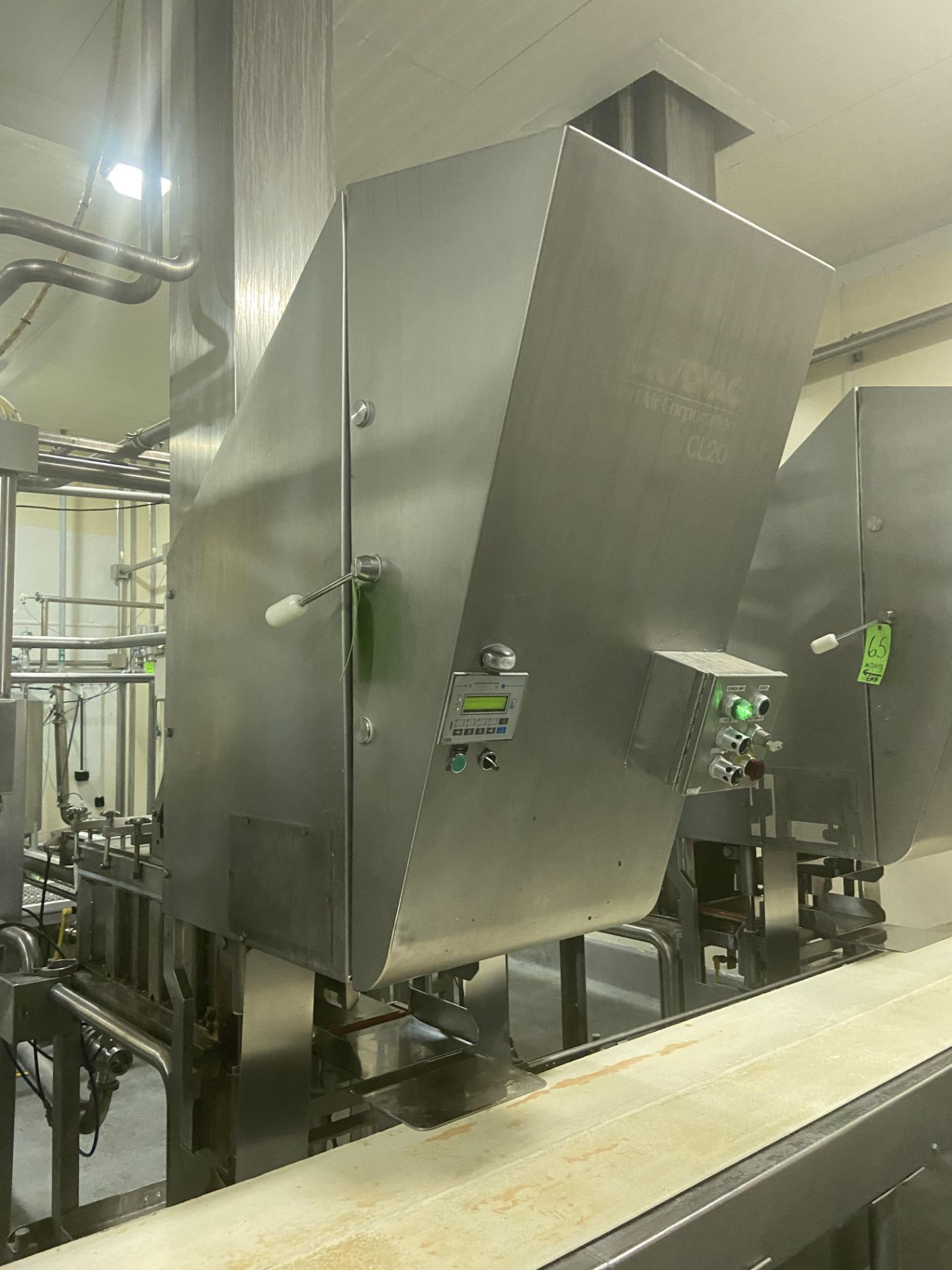 Stoelting (Relco)S/S Cheese Blocker with Cyrovac CL20 Bagger, M/N C120, S/N 01104, with - Image 2 of 12