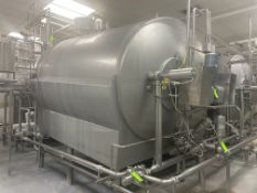 Scherping Systems S/S Horizontal Jacketed Cheese Vat, M/N HCV-40, S/N 9901370021, Max. Allowable
