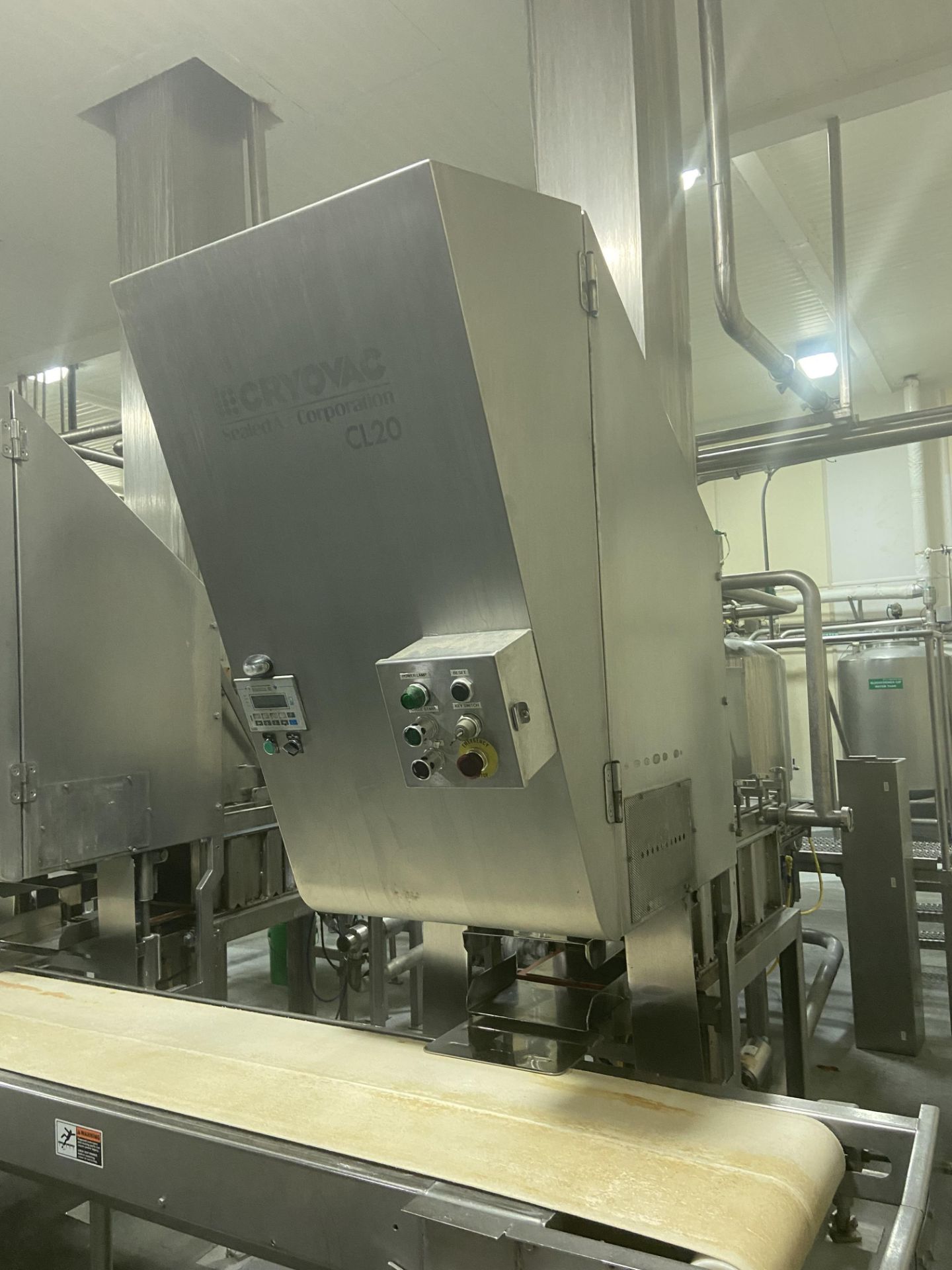 Stoelting (Relco)S/S Cheese Blocker with Cyrovac CL20 Bagger, M/N C120, S/N 01102, with - Bild 2 aus 11