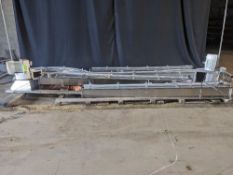 Sentry Air Conveyor Sections - All Stainless Steel Construction - (3) sections 156" L; (2)