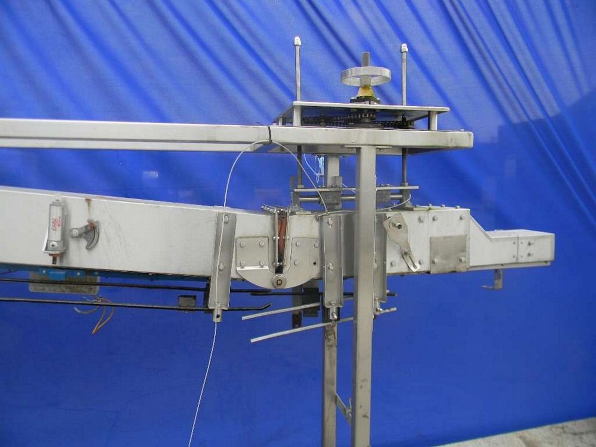 Qty (1) Ling Air Conveyor Pickup Module - All Stainless Steel Construction - Adjustable Infeed - Image 4 of 5