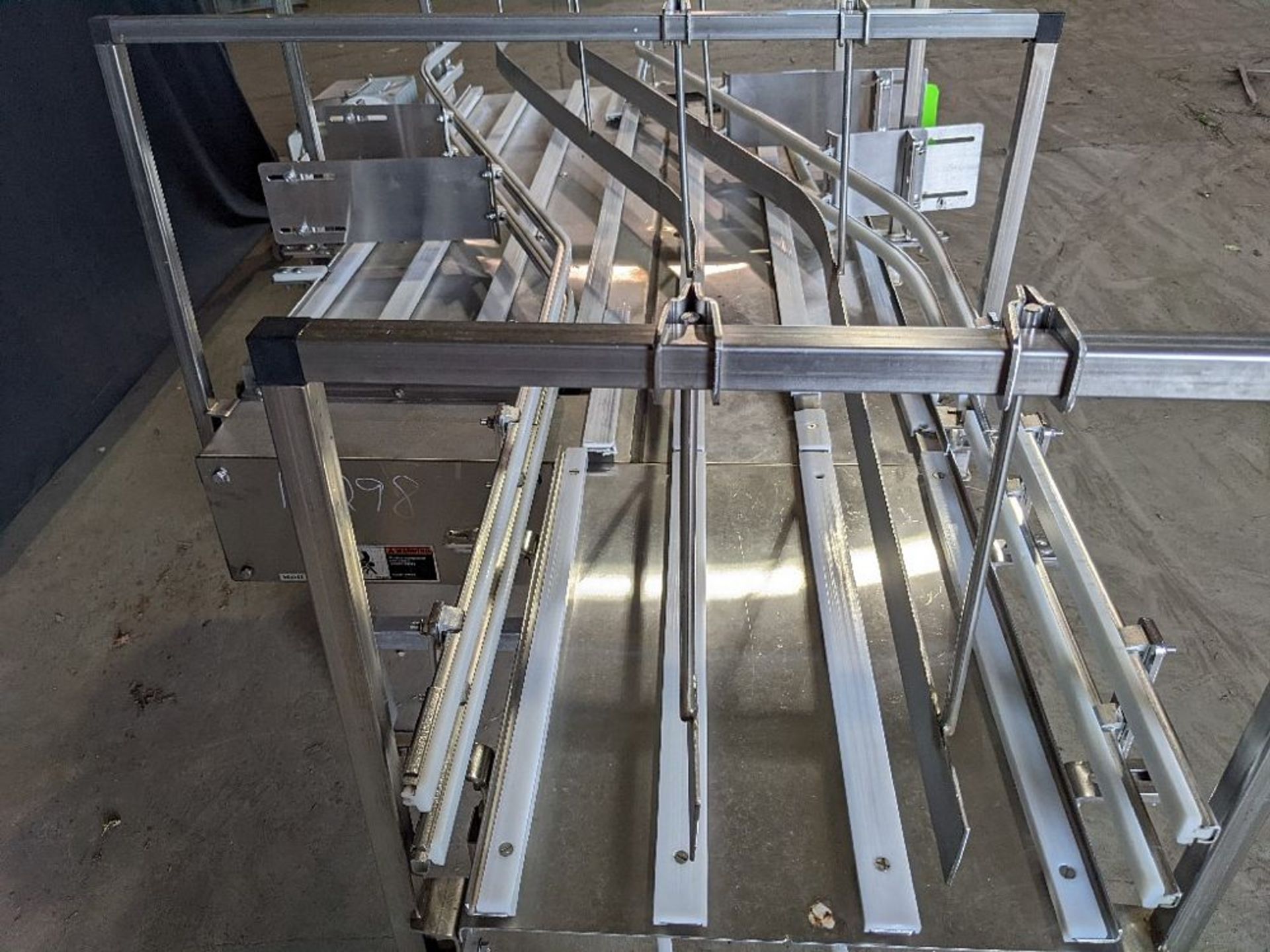 Qty (1) 15" Wide Sentry Matt Top Conveyor - All Stainless Steel Construction - w/ Circuit Lock - Image 2 of 7