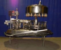 Qty (1) Federal 18 Valve Rotary Gravity Filler - Federal Model MFR-612G215LA285 Rotary Gravity