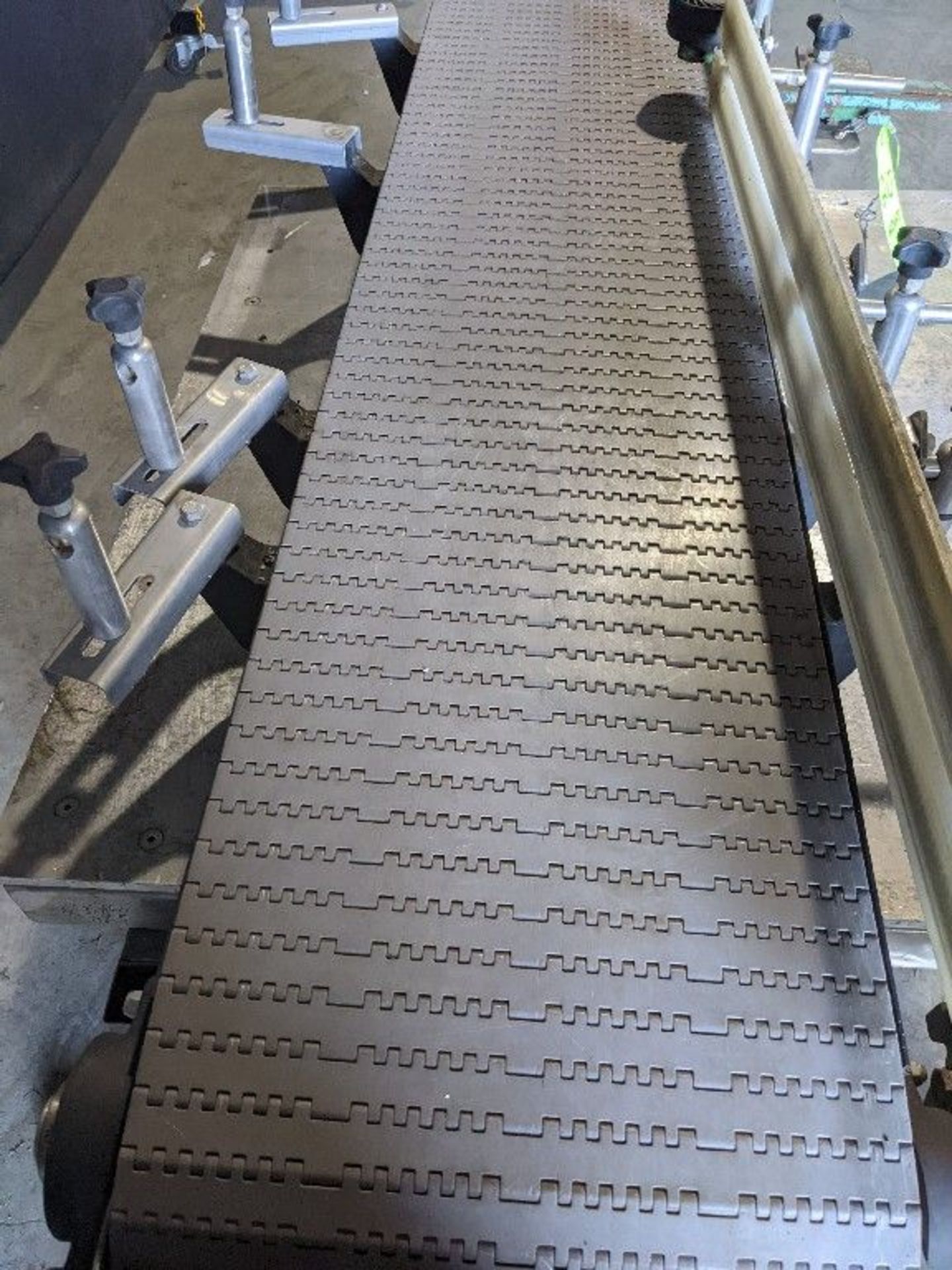 Qty (1) Fleetwood Stainless Steel Matt Top Conveyor - Matt top conveyor - 15' W belt x 78' long body - Image 5 of 5