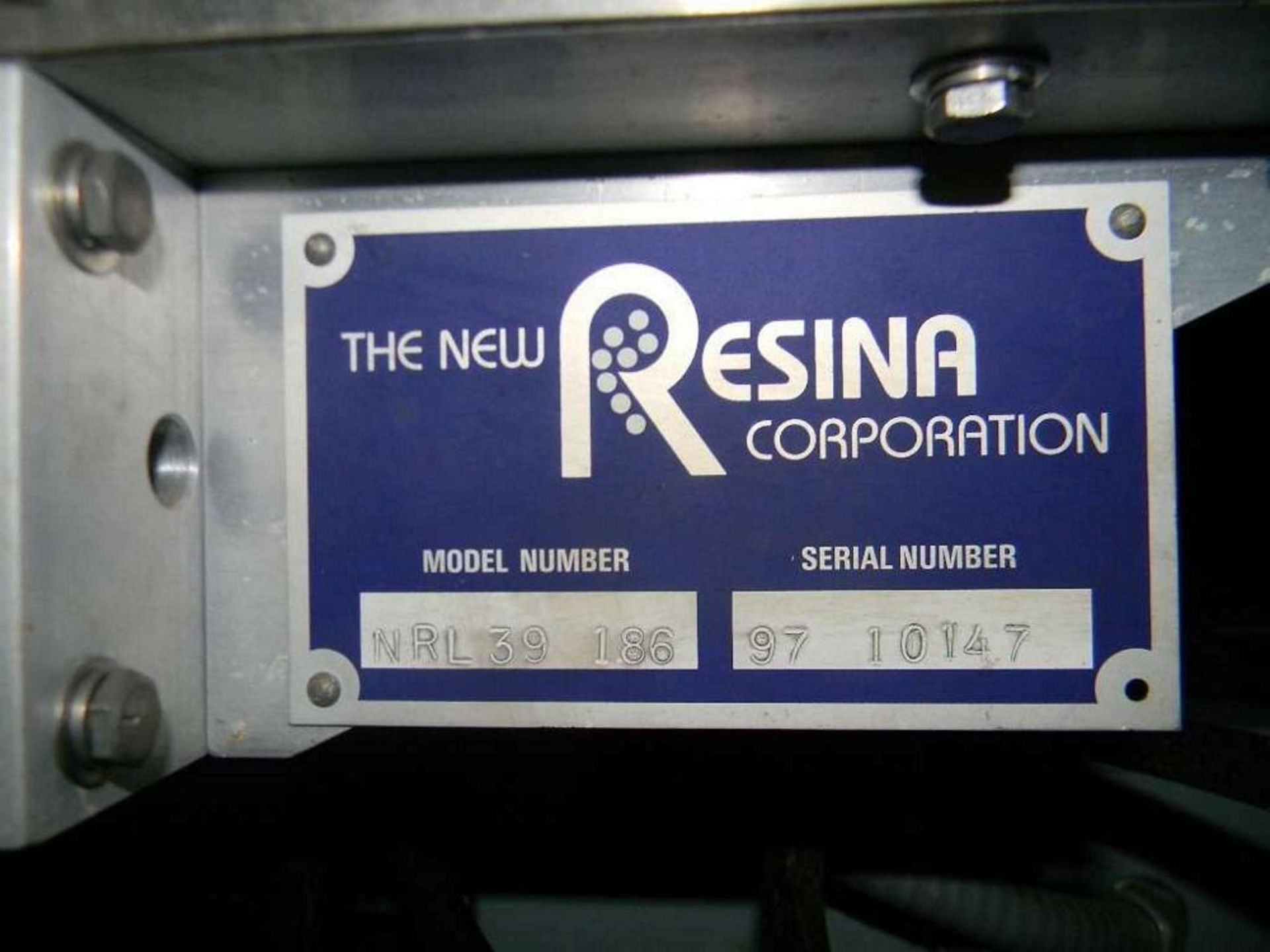 Qty (1) Resina NRL 39 Inline Fitment Inserter - Stainless steel base - Continuous Motion Vertical - Image 14 of 14