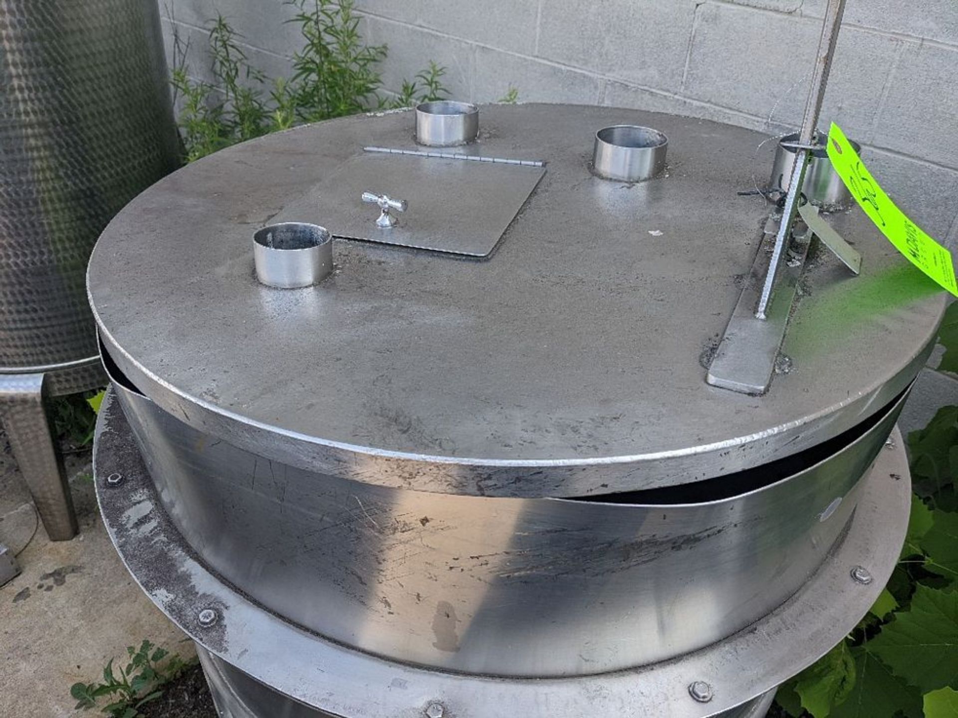 Qty (1) Will Flow Jacketed Stainless Steel Kettle 100 Gallon - 100 Gallon - Dimpled 2/3 jacket. - - Image 3 of 5