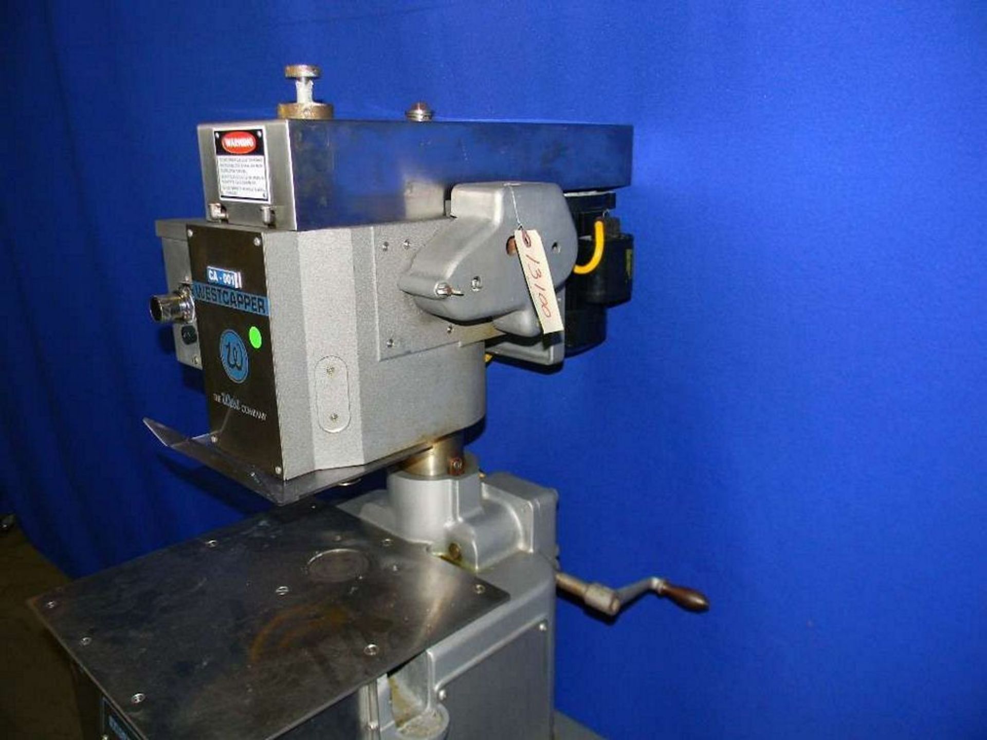 Qty (1) West Machine Pharmaceutical Grade Capping Machine - Stainless Steel unit on wheels - 1/3 - Image 3 of 6