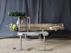 Qty (1) Arrowhead Matt Top Conveyor - Combiner or Pressure Single Filer - 100”L x 30”W x 36”H – 4-