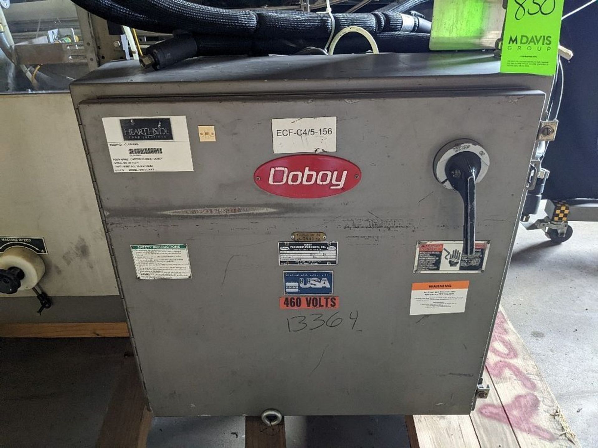 Qty (1) Doboy 840 Triseal Carton Closer - 460v - 3ph - 60hz - Length: 144in - Width: 60in - height - Image 28 of 28