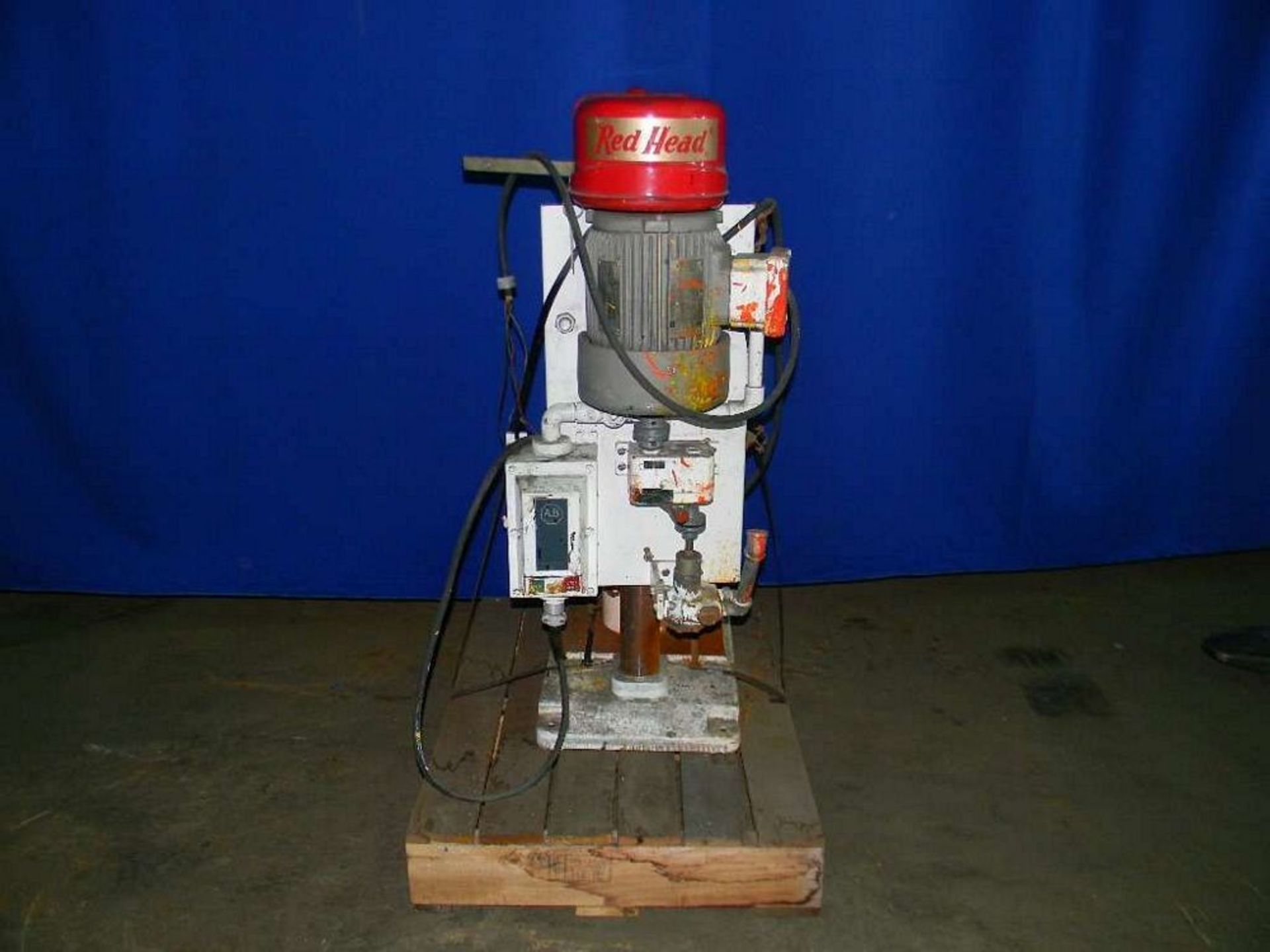 Qty (1) Sand Mill - 1/2' chuck - 2 HP - 1725 RPM - 230V-6 amp / 460V-3 amp / 3 phase, Model RED HEAD - Image 4 of 4