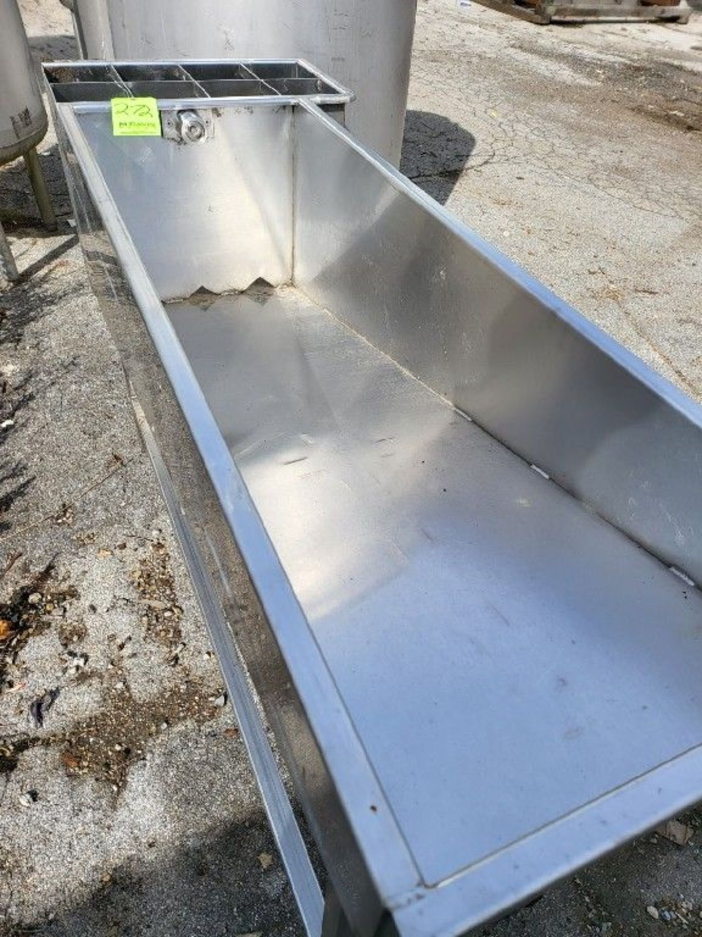 Qty (1) COP Wash Bay Trough - All Stainless Steel COP Was Bay Trough - Dimensions 68"L x 24"W x 36" - Image 2 of 3