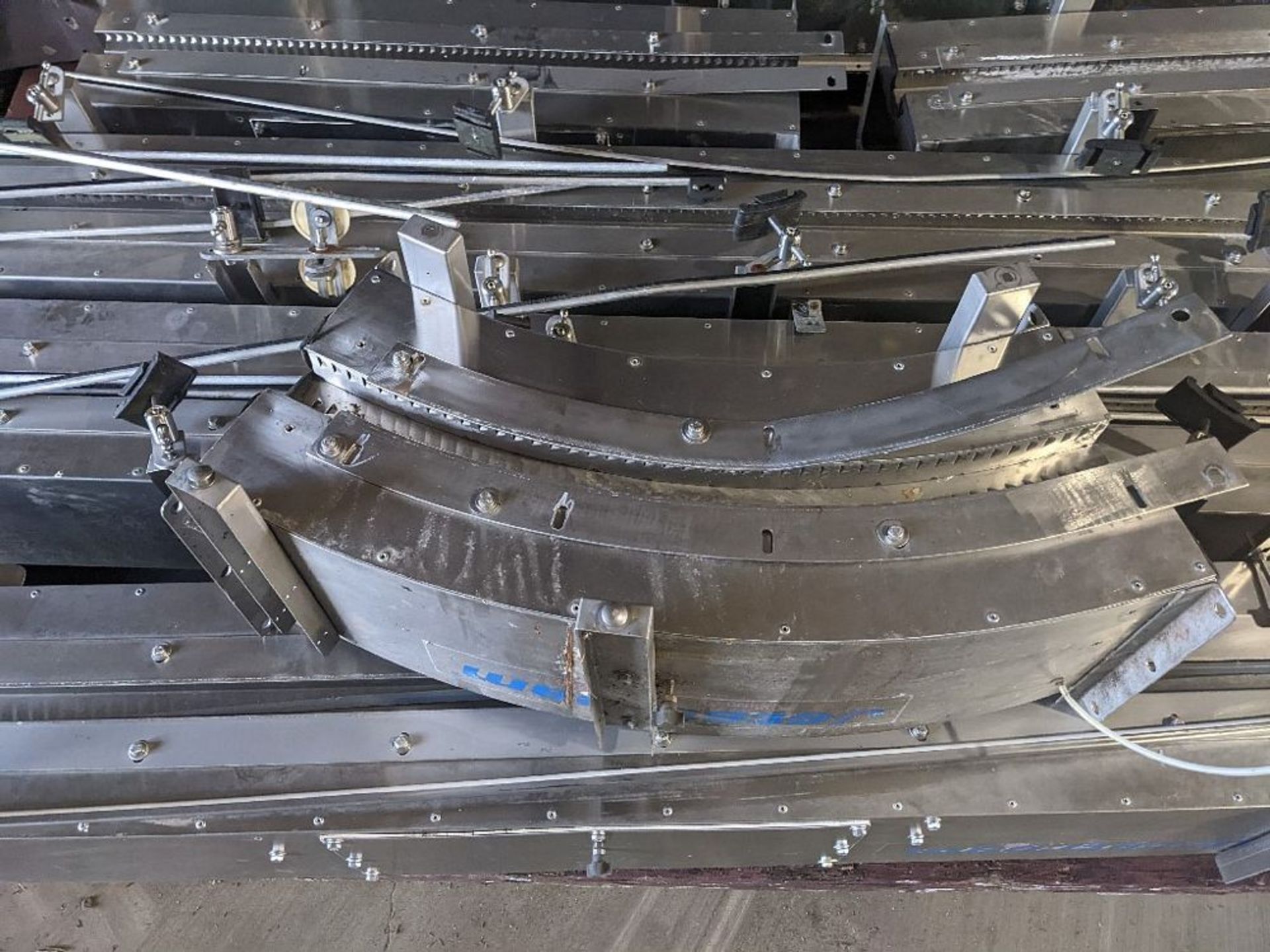 Jetstream Air Conveyor Sections - All Stainless Steel Construction - (8) Total: 1 section 147" L - Image 8 of 8