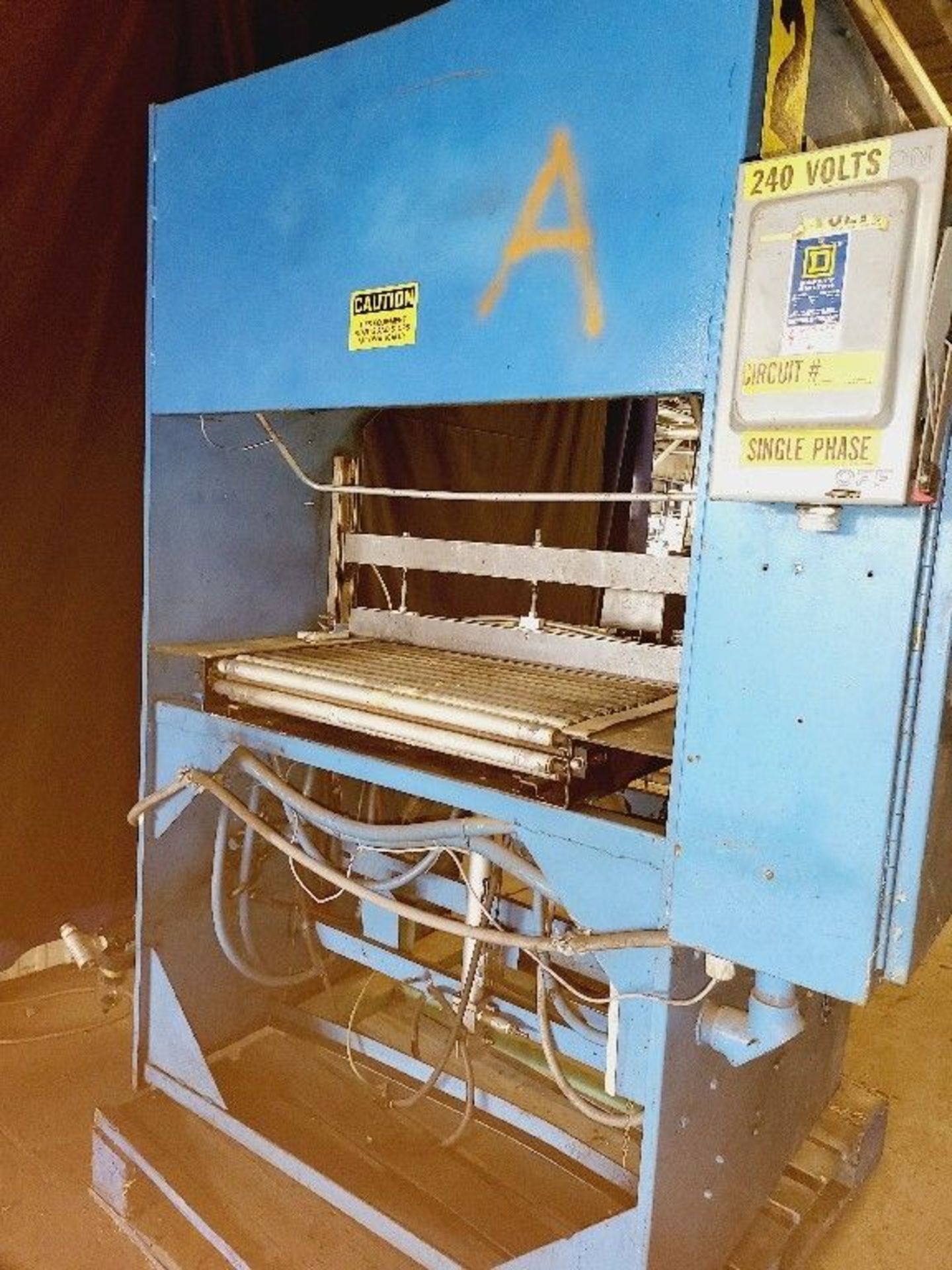 Qty (1) Weldotron Semi Automatic Tray Bundler - 230 Volt - single phase - Produces up to 20 packages - Image 4 of 6
