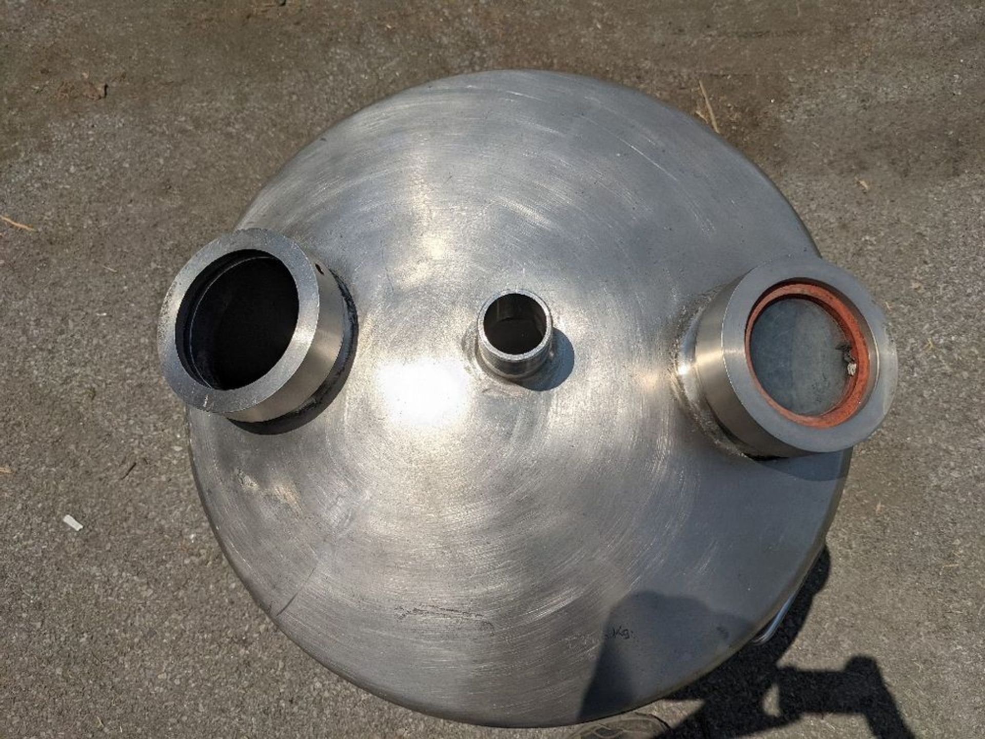 Qty (1) Stainless Steel Reactor - Pressure Vessel - 30 Gallon Stainless steel domed top reactor - - Image 4 of 4
