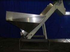Qty (1) Hoppman Bottle Elevator - Stainless hopper - 72' x 61' x 50' Tall - Approximately 60 cubic