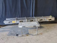 Stainless Steel Tabletop Conveyor Sections - All stainless 3-1/4' tabletop conveyor section - 6'
