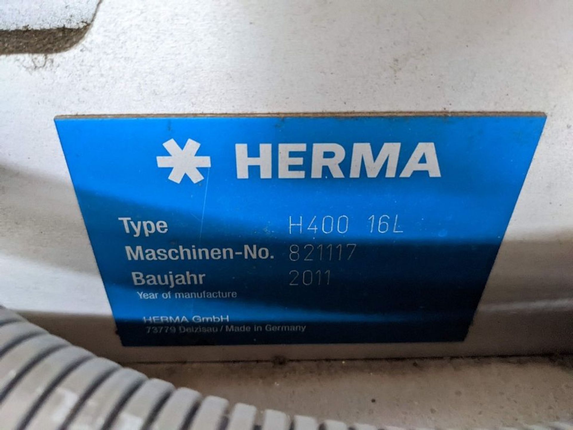 Qty (1) Servo Driven Herma Labeling Head - Standard Label Width: up to 6.3" - Optional Label - Image 9 of 9