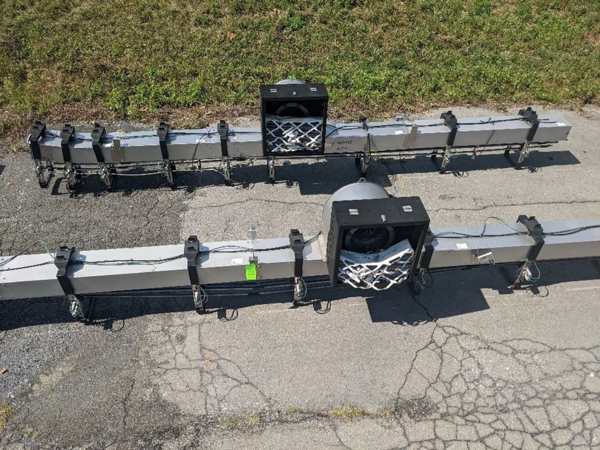 Krones Air Conveyor Sections Including (4) 20' Straight w/ Blowers (1) 36’ Straight w/ Blowers (1) - Image 2 of 9