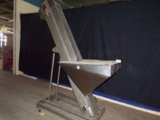 Qty (1) Cleated Elevator for Caps or Parts - Manufactured by: Consolidated Packaging Machinery -