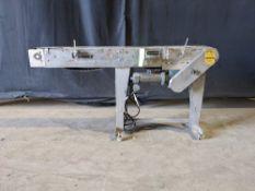 Qty (1) Garvey Stainless Steel Tabletop Conveyor - All SS construction 6' long with 7-1/2' Stainless