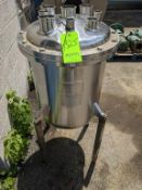 30 Gallon Stainless Pharmaceutical Grade Tank - All 316L stainless steel electropolished pressure