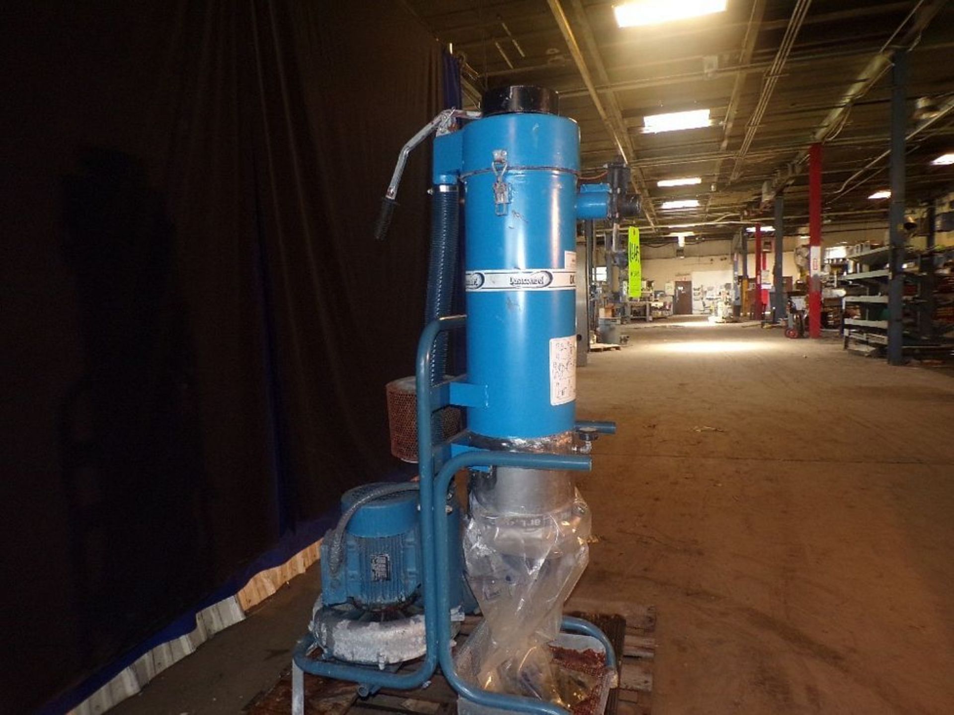Qty (1) Industrial Dust Collector - Bag Type Dust Controller - Heavy Duty Vein Blower, Model DC3500, - Image 2 of 3