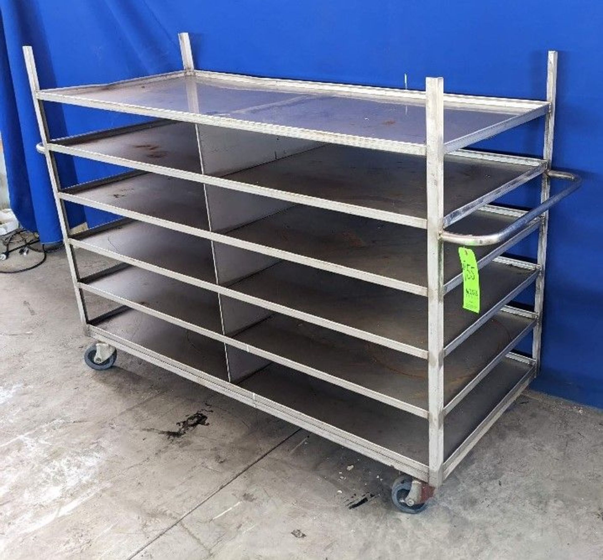 Qty (1) Material Handling Cart - Dimensions: 69"L x 28"W x 53"H (Handles Stick Out 6" on Each Side), - Image 3 of 3