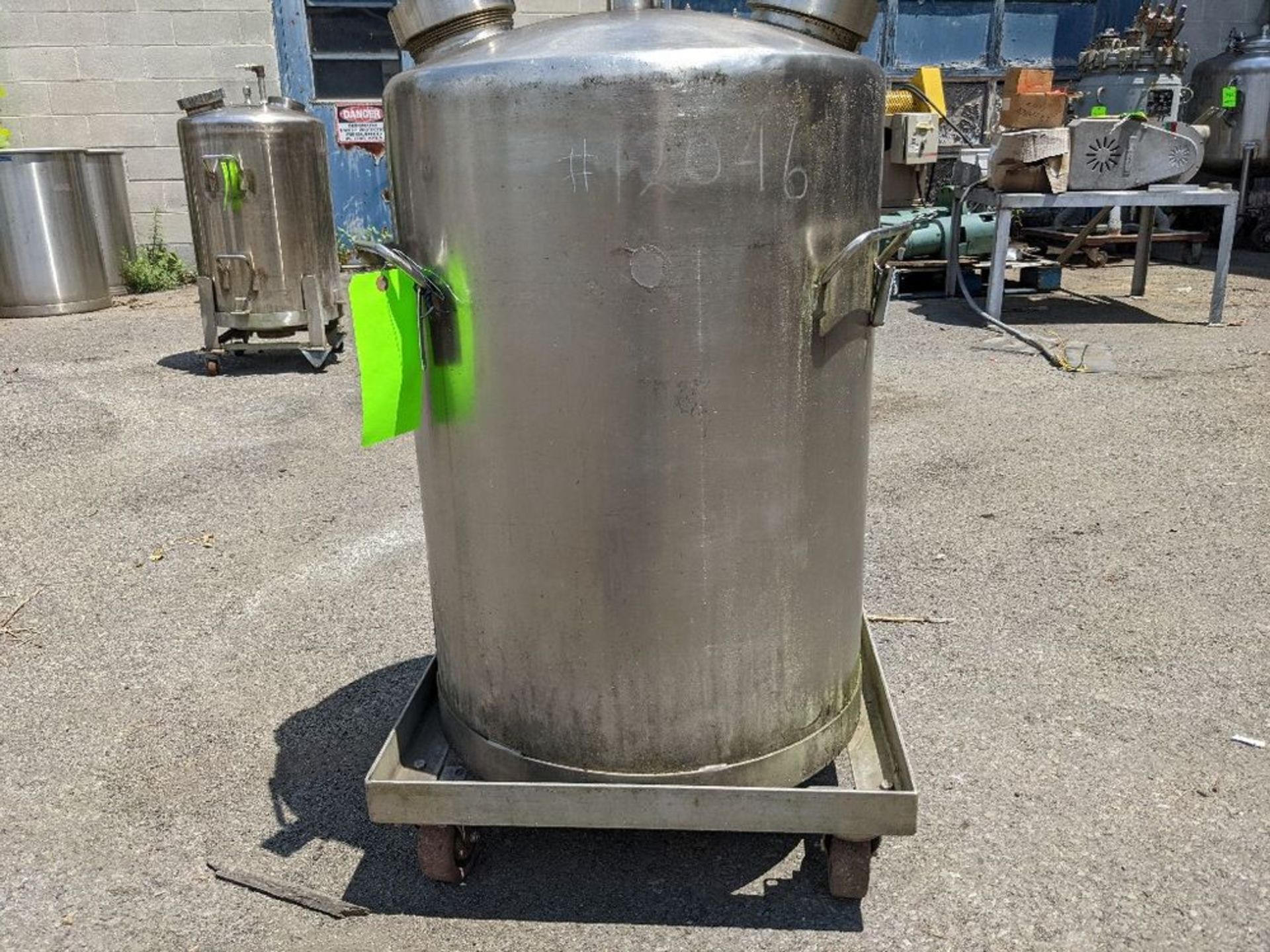 Qty (1) Stainless Steel Reactor - Pressure Vessel - 30 Gallon Stainless steel domed top reactor - - Bild 2 aus 4