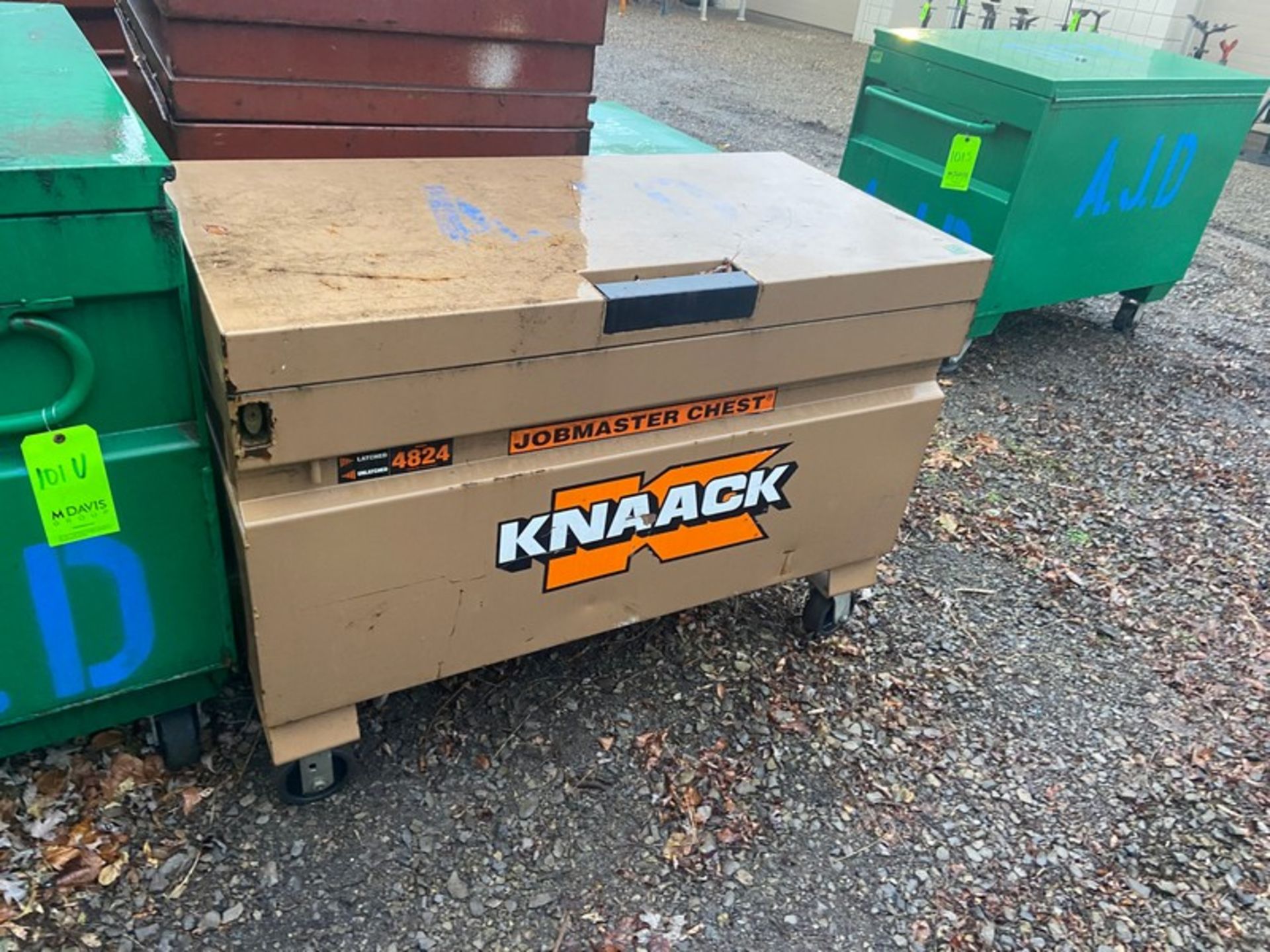 Knaack Gangbox, Overall Dims.: Aprox. 50" L x 32" W x 34" W, Mounted on Wheels (LOCATED IN - Bild 2 aus 3