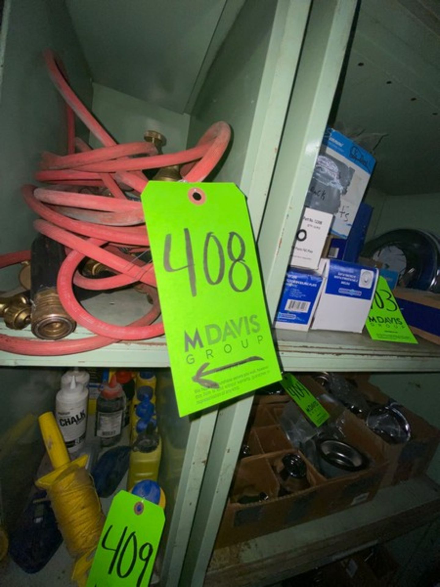 Contents of (3) Cubby Holes, Includes Sprolls of Wire & Assorted Hose (LOCATED IN MONROEVILLE, PA) - Image 4 of 4