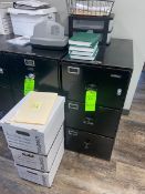 1-Fire Fyter Vertical Fire Proof Filing Cabinet, 1-Hercules Vertical Fire Proof Filing Cabinet (