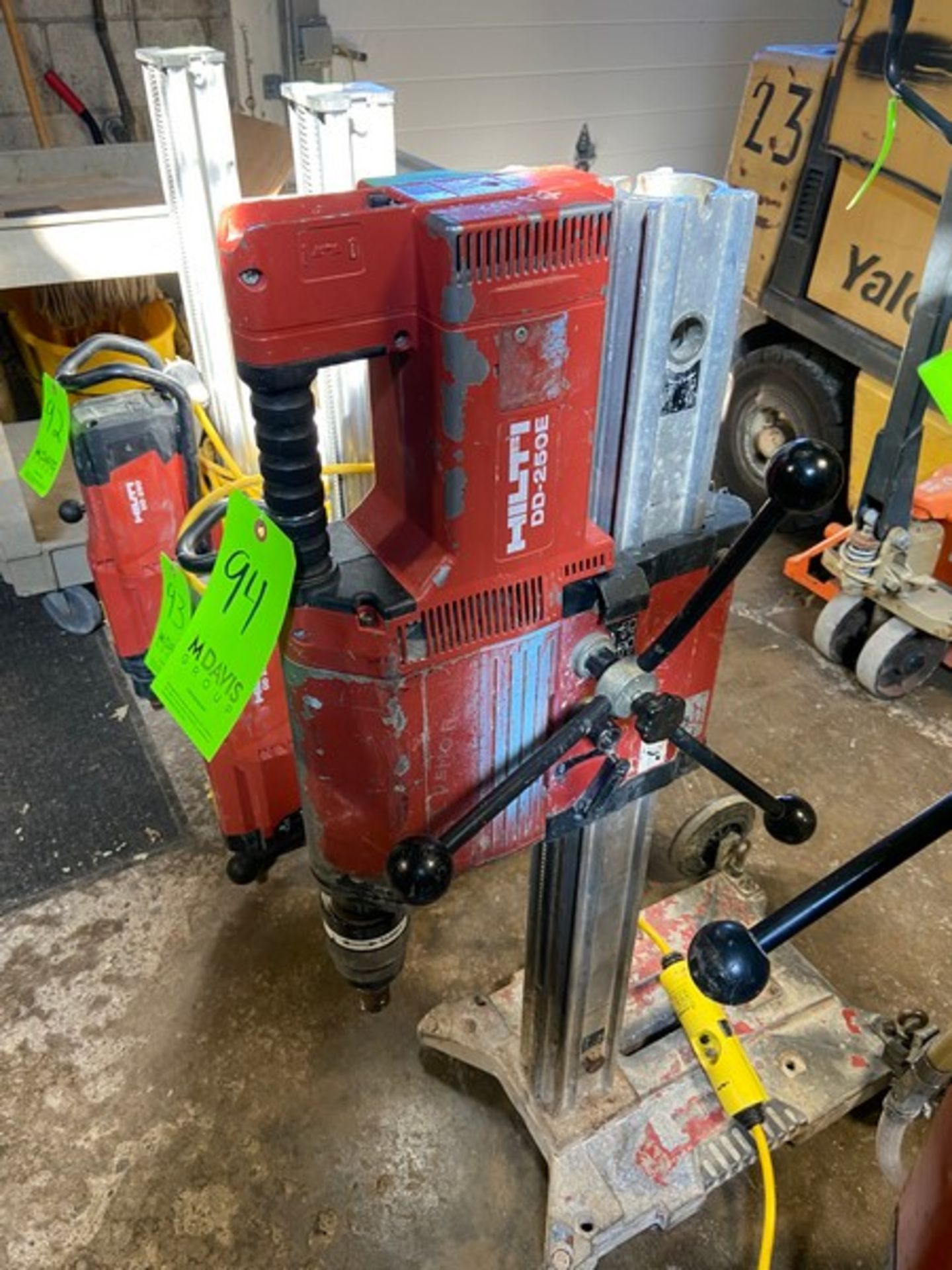 HILTI Core Drill, M/N DD 250 E, S/N 502822, Mounted on Portable Frame (LOCATED IN MONROEVILLE, PA)( - Bild 3 aus 7