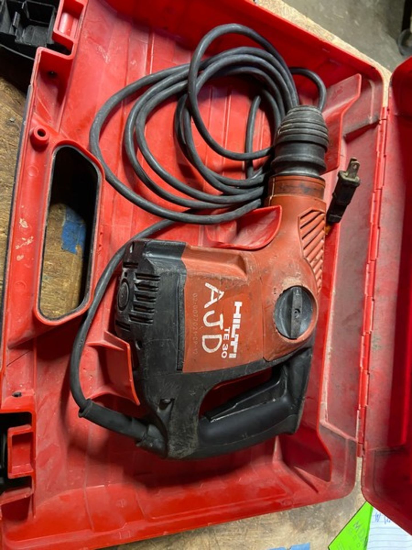 HILTI Rotary Hammer Drill, M/N TE 30, with Power Cord & Hard Case (LOCATED IN MONROEVILLE, PA) - Image 2 of 8