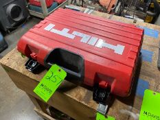 HILTI Power Rotary Hammer Drill, M/N DD 110-W, with Power Cord & Hard (LOCATED IN MONROEVILLE, PA)
