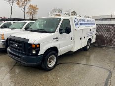 2015 Ford E-350 Super Duty Service Truck, VIN#: 1FDWE3FL8FDA27037, with 49,810.3 Miles as of 10/
