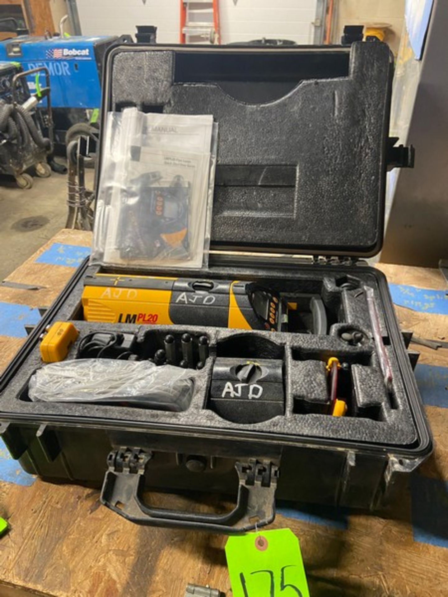 CST/Berger Electronic Self-Leveling Pipe Laser, M/N LMPL20, with Manual & Hard Case (LOCATED IN