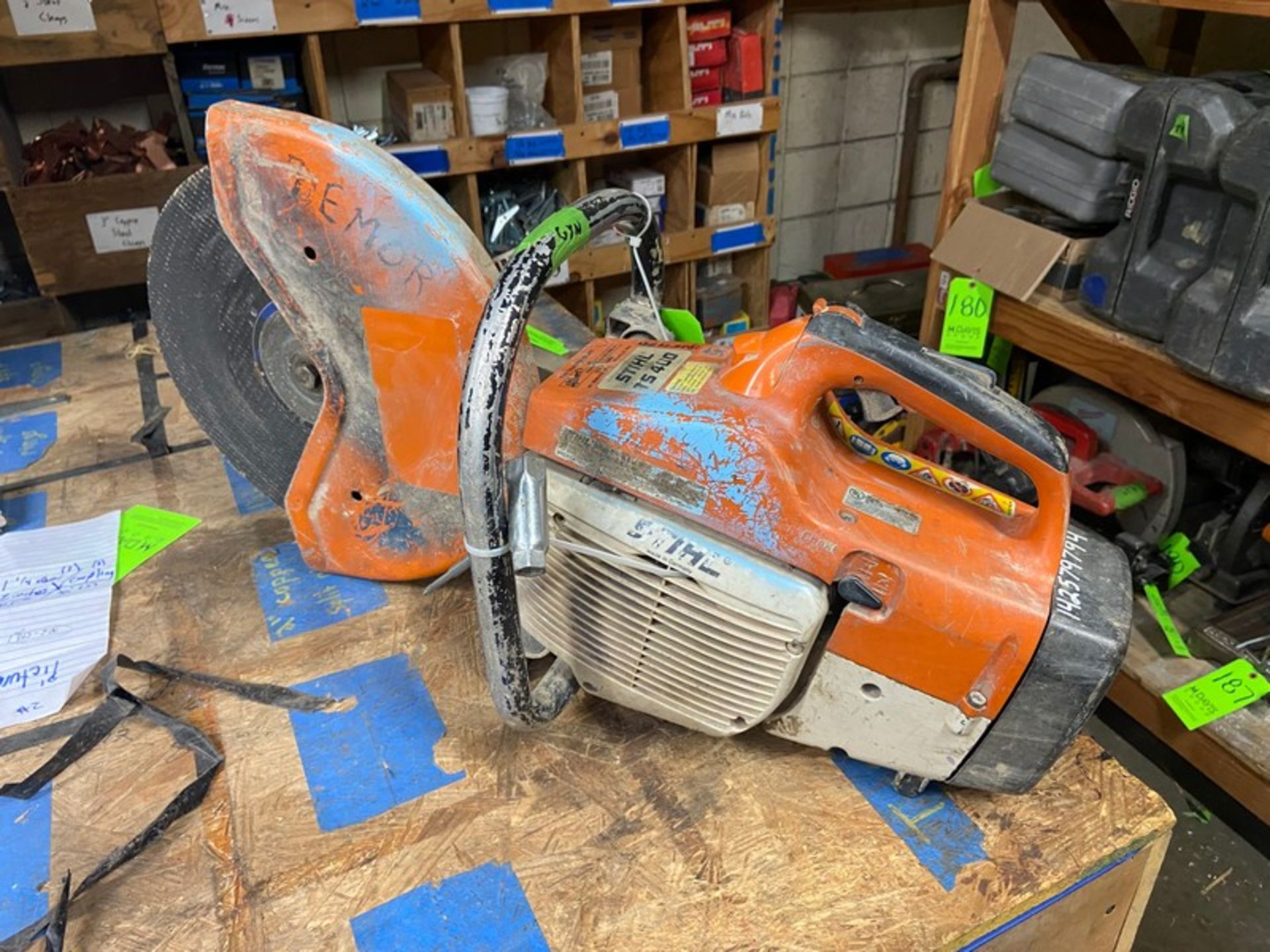 STIHL Gas Saw, M/N TS 400, S/N 142579794, with Blade (LOCATED IN MONROEVILLE, PA) - Image 2 of 7