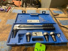 Uponor Pipe Expansion Tool, with Attachments & Hard Case (LOCATED IN MONROEVILLE, PA)