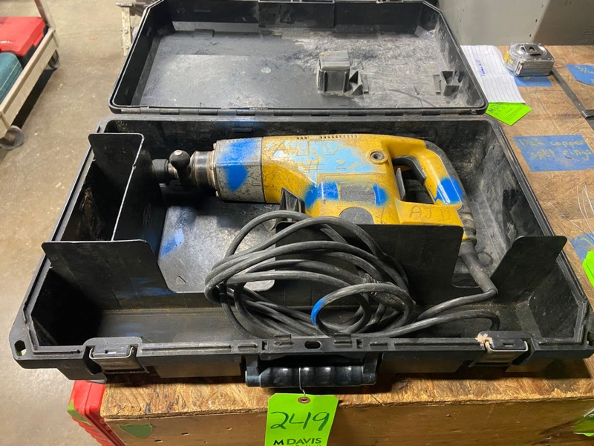 DeWalt Rotary Hammer Drill, with Power Cord & Hard Case (LOCATED IN MONROEVILLE, PA) - Image 5 of 8